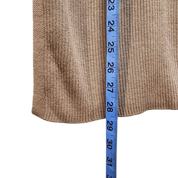 Ava & Viv Ribbed Knit Camel Womens Pencil Skirt Size 3X - Picture 6 of 6